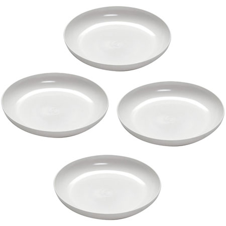 6 (15 Inches) White Designer Dishes