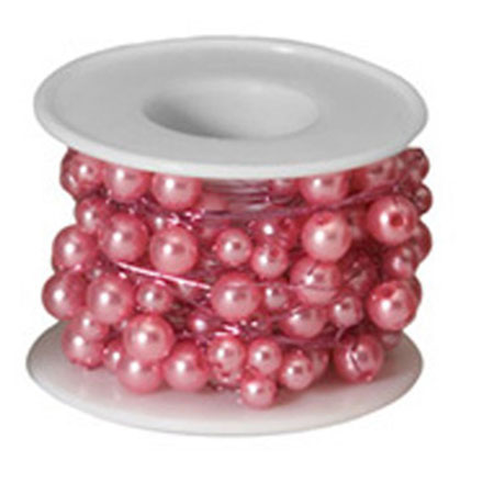 (OASIS) Beaded Wire Pink -41-02734