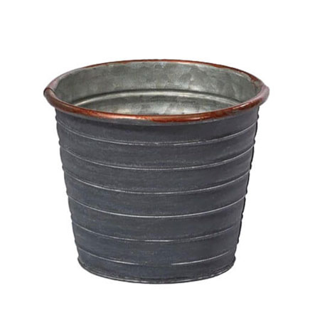 (OASIS) Tin Pot, 4-1/2 Slate CS X 12 / 45-22011-CASE