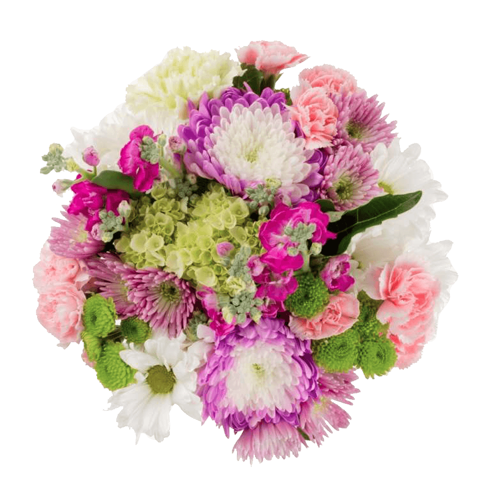 Spring Fresh Flower Bouquet For Mothers Day