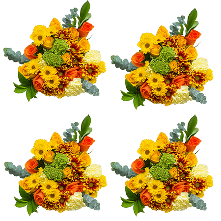 (QB) Arrangement Thanksgiving Flowers
