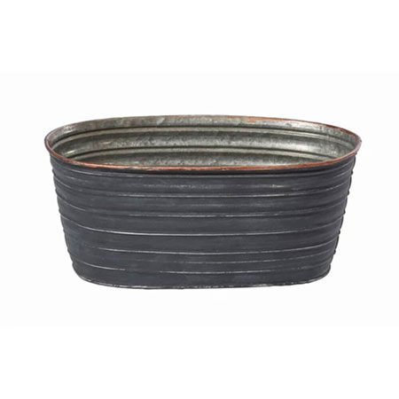 (OASIS) Tin Oval, 8-1/2 Slate CS X 12 / 45-22021-CASE
