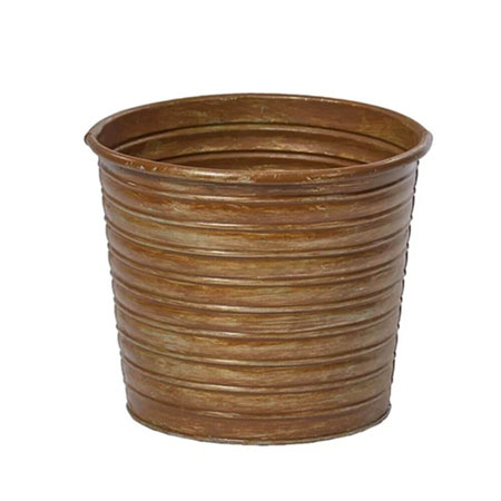 (OASIS) Tin Pot, 6-1/2 Rust CS X 9 / 45-22016-CASE
