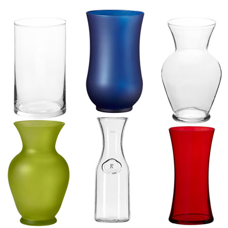 (OASIS) Qty of Vases