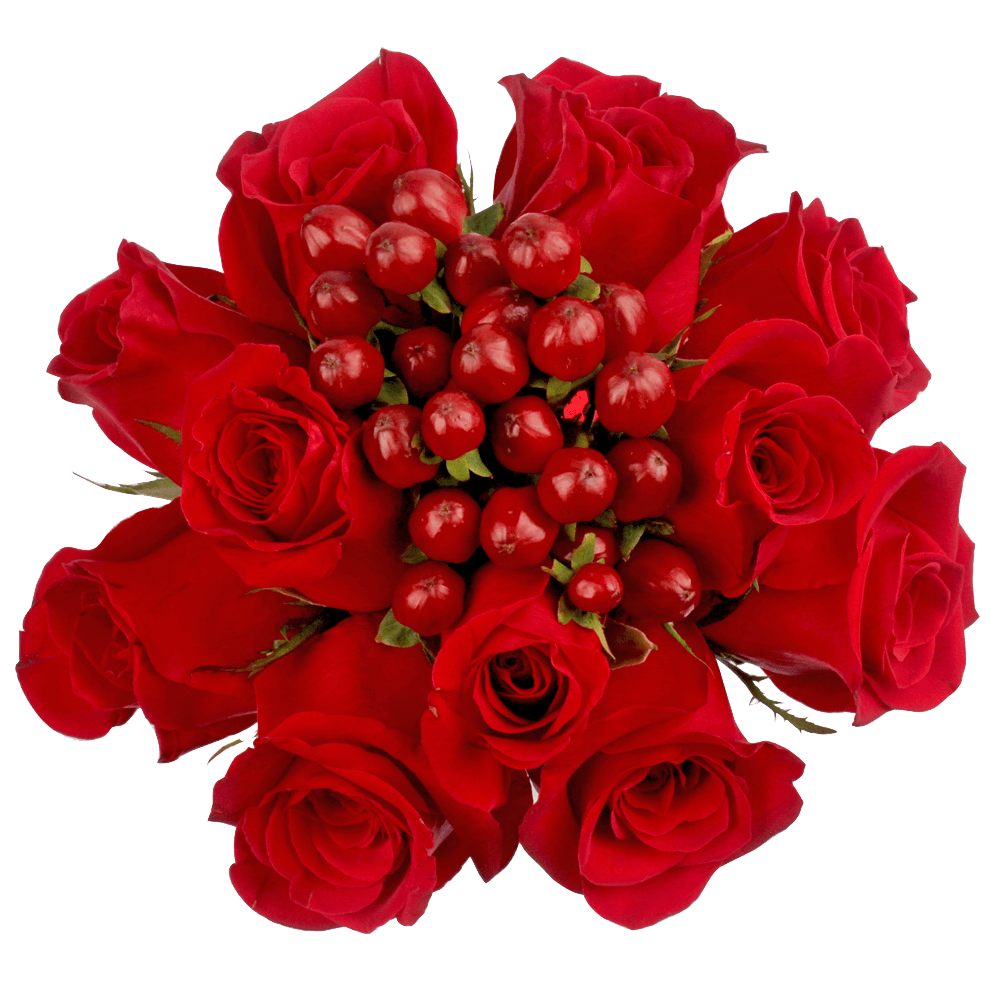 Wedding Flowers Centerpieces Red Centerpieces Roses & Hypericum