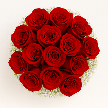 3 Wedding Centerpieces with Roses & Baby's Breath 3 Wedding Centerpieces with Roses & Baby's Breath