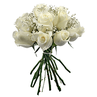 (HB) CP White Floral Rose With Fillers 14 Centerpieces For Delivery to Battle_Creek, Michigan