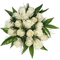 (HB) CP White Wedding Rose With Fillers 9 Centerpieces For Delivery to Helena, Montana