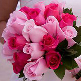 Pale Pink Rose Bridal Bouquet