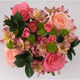 (QB) Wedding Centerpieces Pink Elegance 10 Centerpieces For Delivery to Batavia, Illinois
