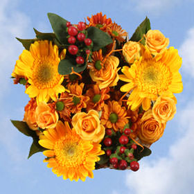 Flower Arrangement Wild Turkey | GlobalRose