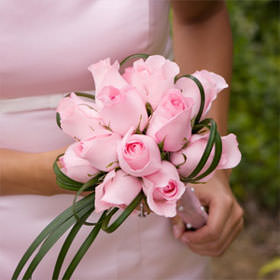 Fresh Bridesmaids Rose Bouquets Light Pink Roses Globalrose Rose Bouquets Light Pink Roses