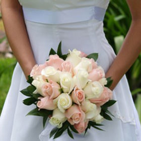 Order Bridal Rose Bouquets Light Pink 