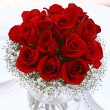 (BDx20) CP Classic Red Roses 6 Centerpieces For Delivery to Somerset, Kentucky